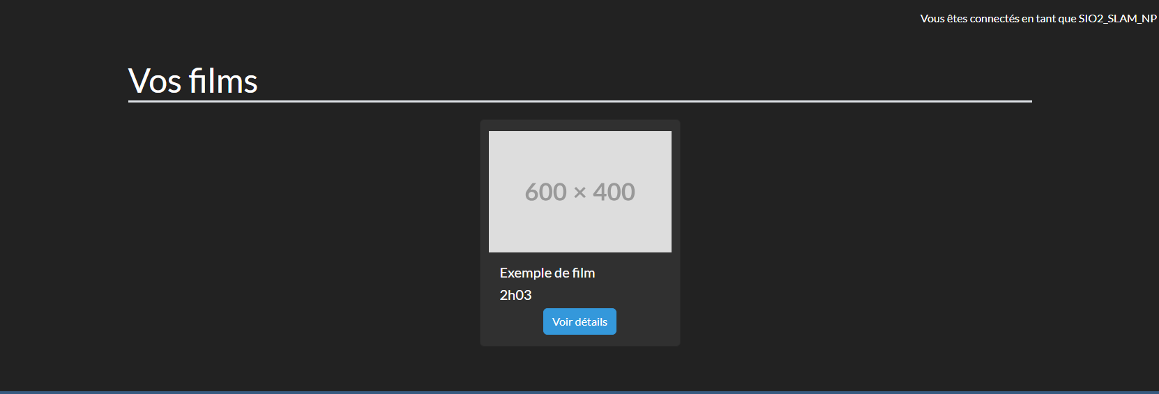 Gérer les films