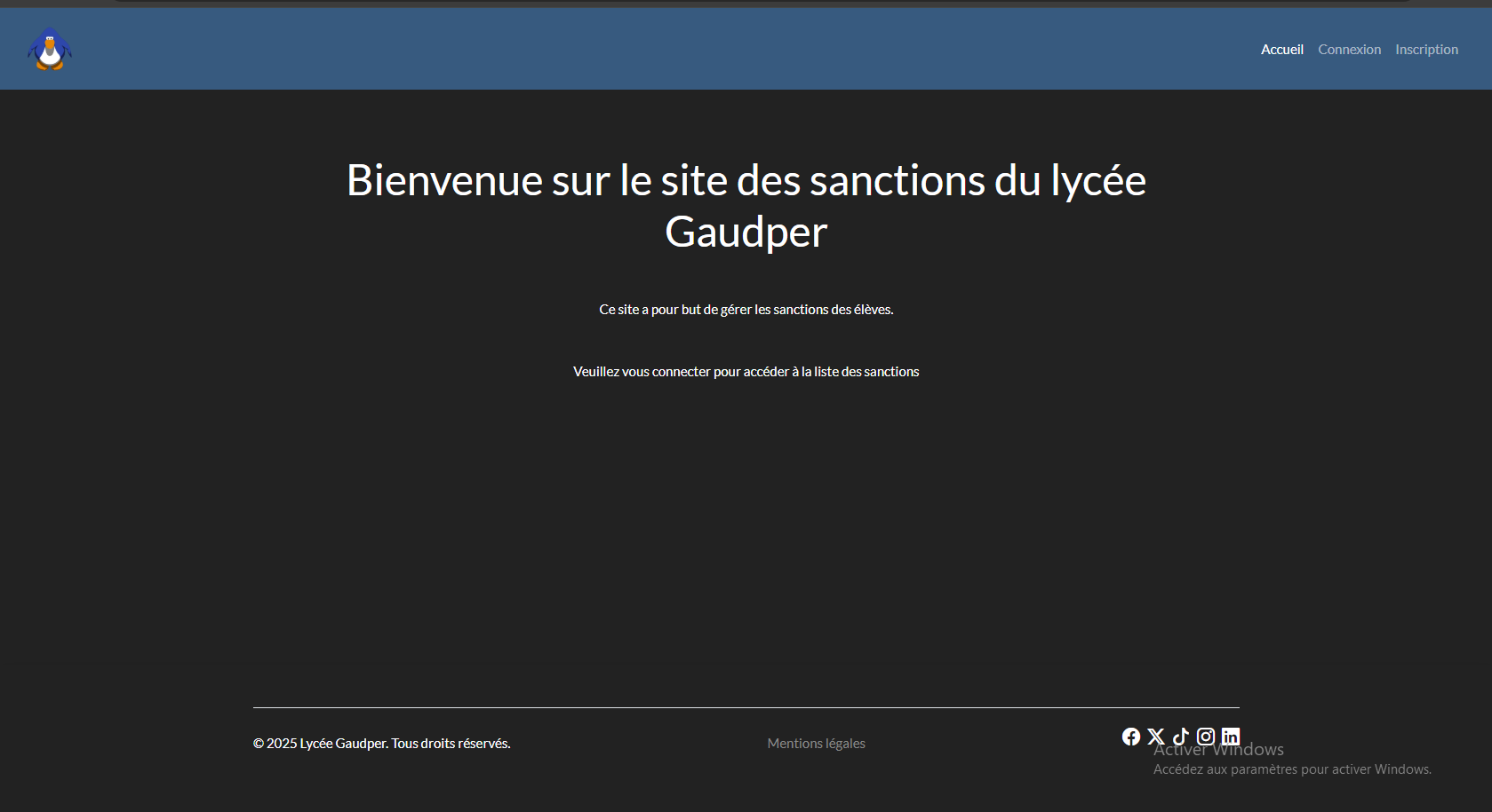 Créer un compte